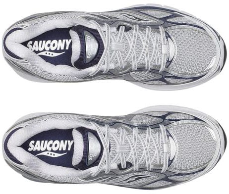 Saucony Gray Synthetic Athletic Sneakers