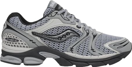 Saucony Gray Synthetic Athletic Sneakers
