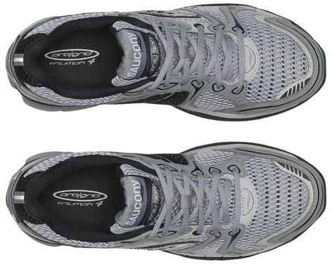 Saucony Gray Synthetic Athletic Sneakers