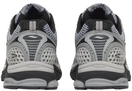 Saucony Gray Synthetic Athletic Sneakers