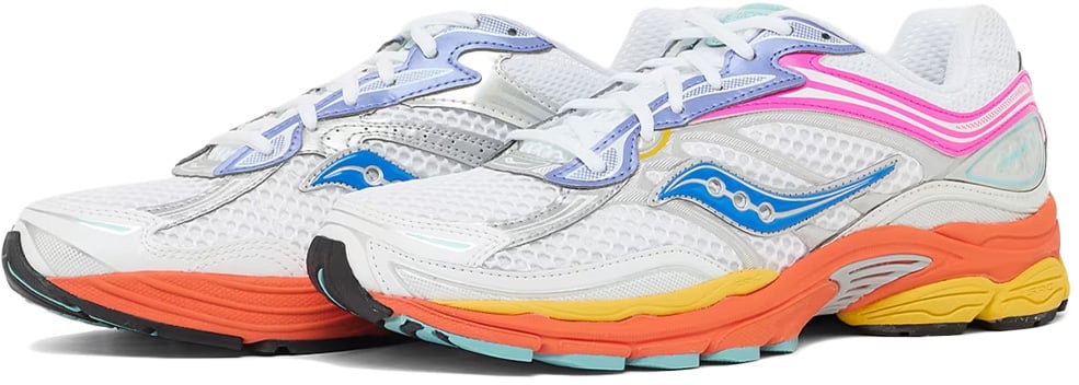 Saucony OG ProGrid Omni 9 'White Multicolor Pink'