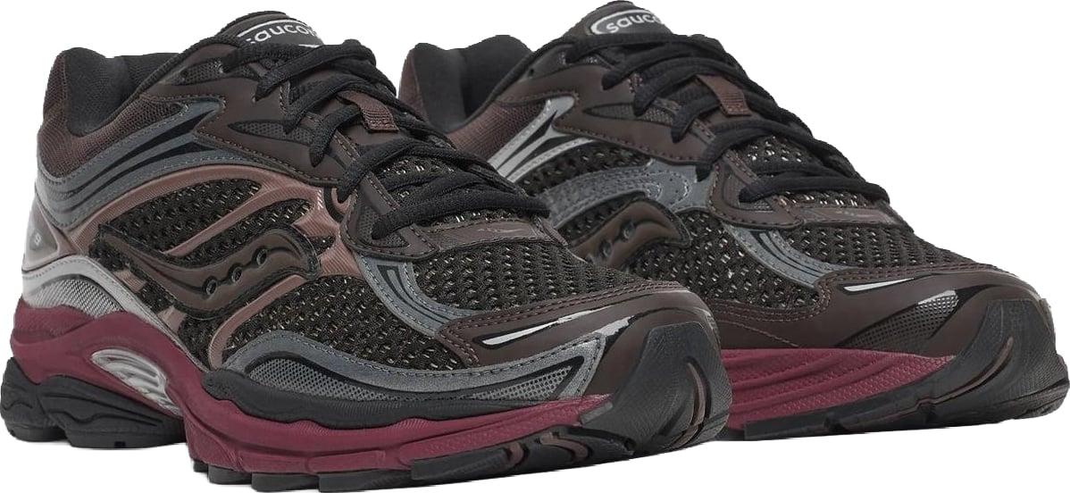 Heren Hardloopsneaker met demping en stabiliteit Zwart