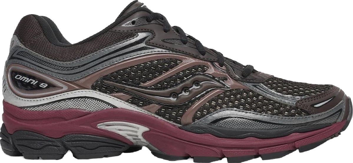 Heren Hardloopsneaker met demping en stabiliteit Zwart