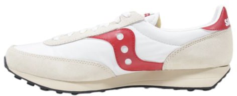Saucony White Leather Athletic Sneakers