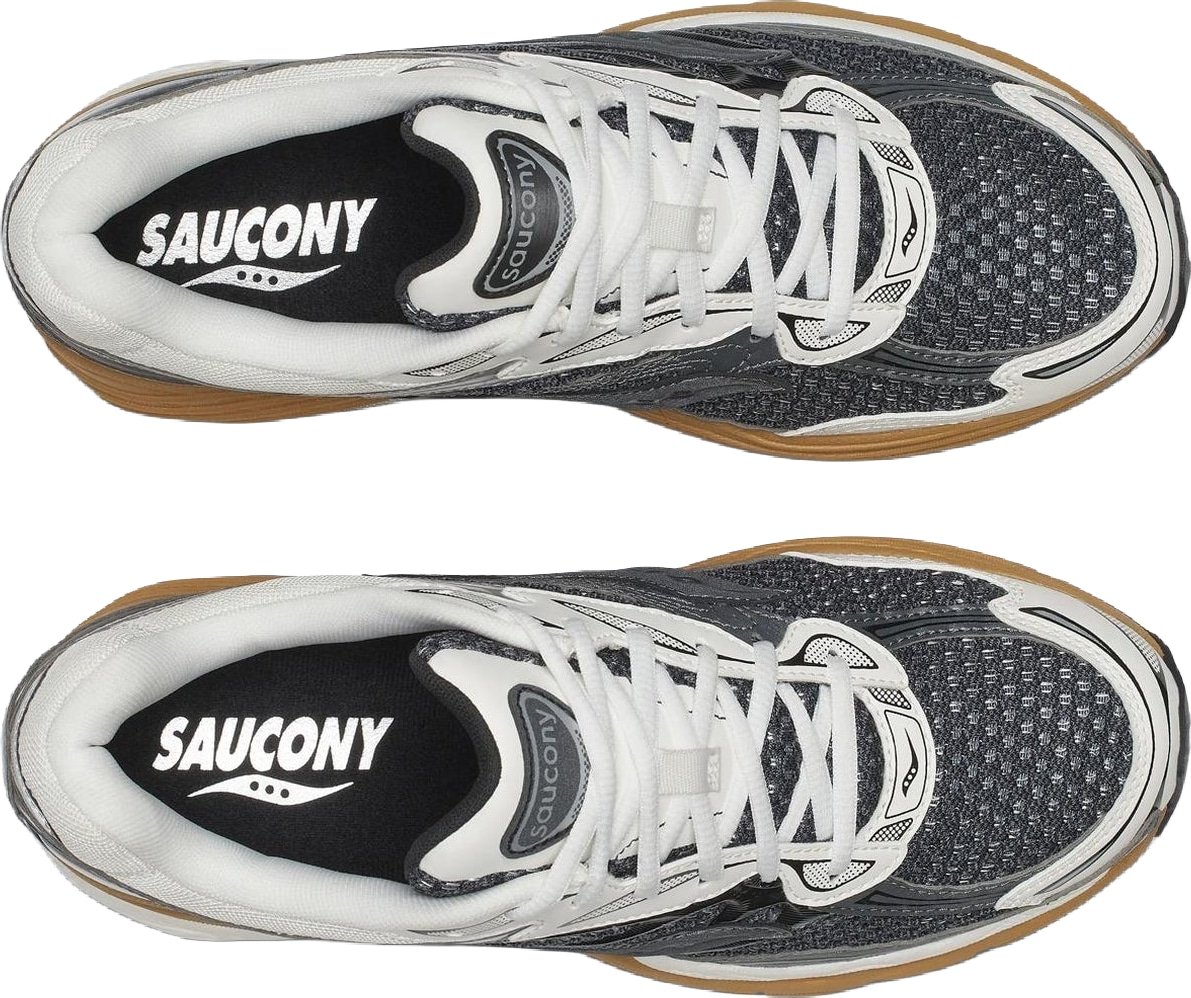 Heren Hardloopsneaker met demping en stabiliteit Grijs