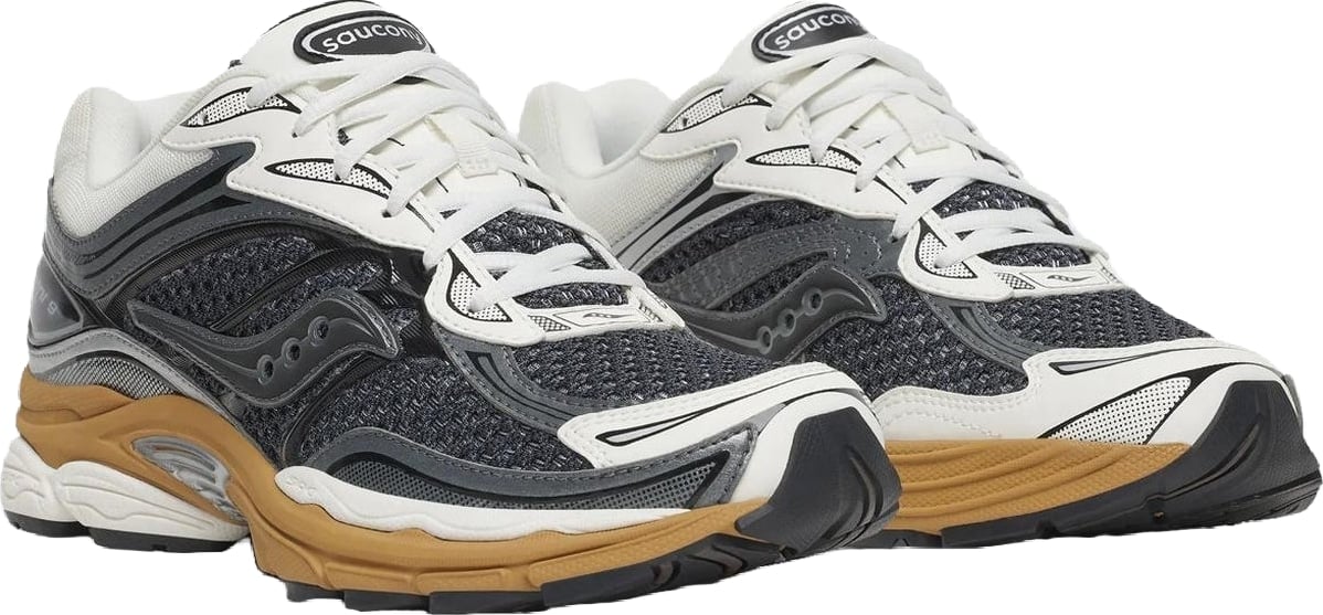 Heren Hardloopsneaker met demping en stabiliteit Grijs