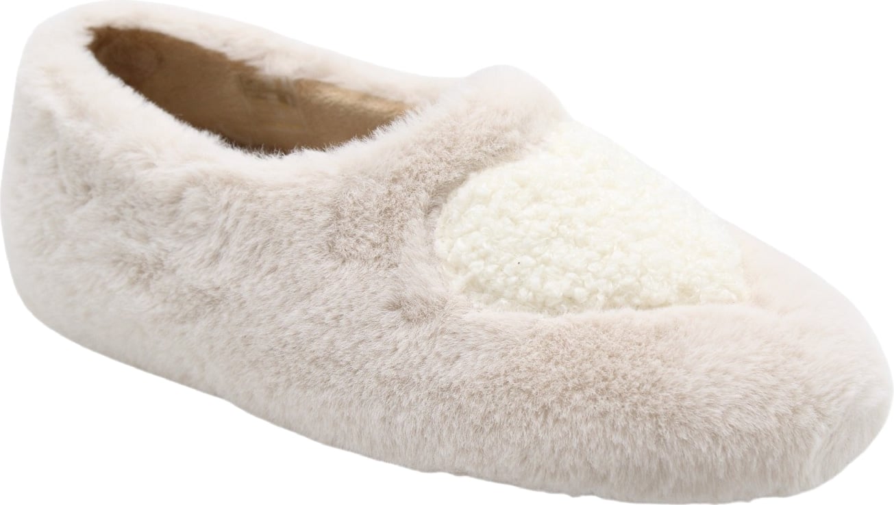 Pantoffel Taupe