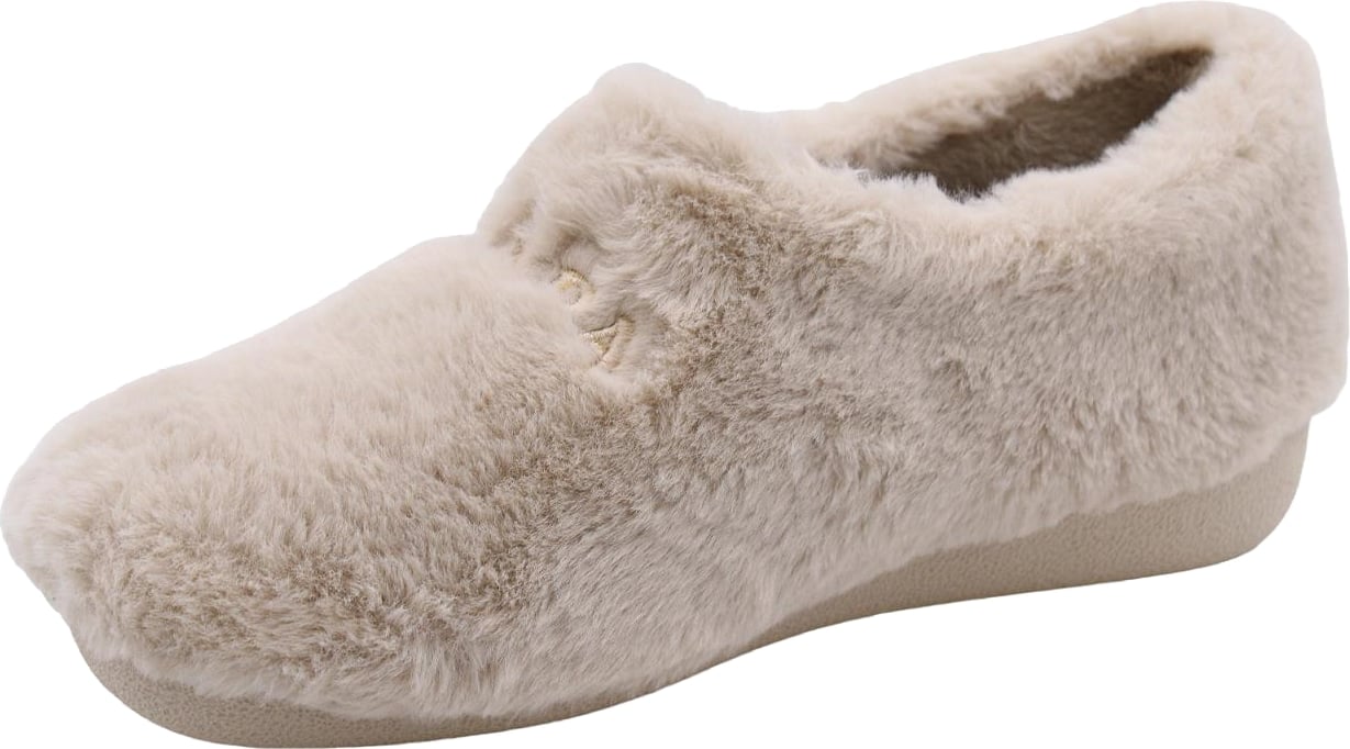 Pantoffel Beige