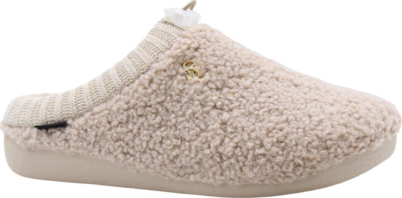 Pantoffel Beige