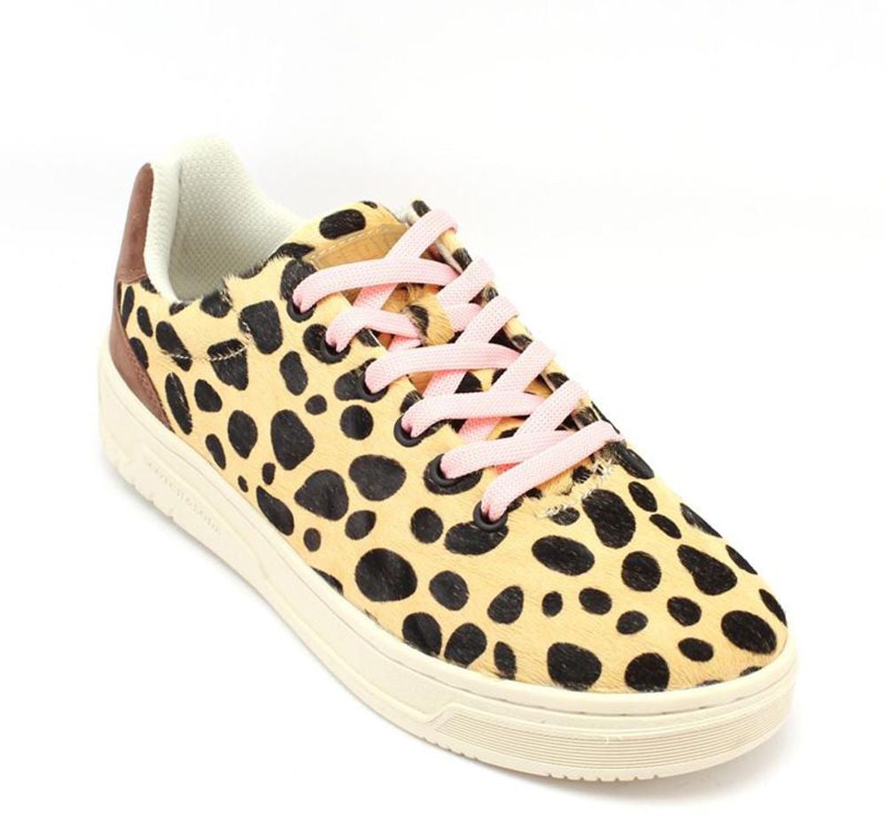 Scotch & Soda Multicolor Leather Low Top Sneakers