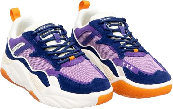 Scotch & Soda Multicolor Cotton Chunky Sneakers