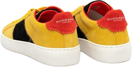 Scotch & Soda Multicolor Leather Low Top Sneakers