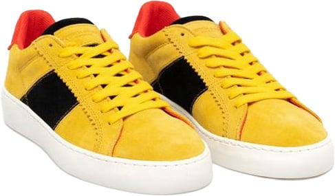 Scotch & Soda Multicolor Leather Low Top Sneakers
