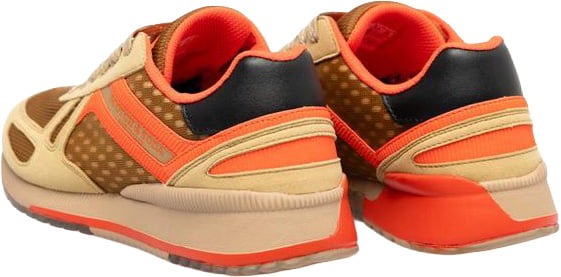 Scotch & Soda Beige Leather Sneakers
