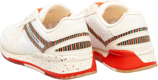Scotch & Soda White Leather Athletic Sneakers