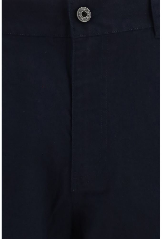 Sebago Blue Cotton Casual Pants
