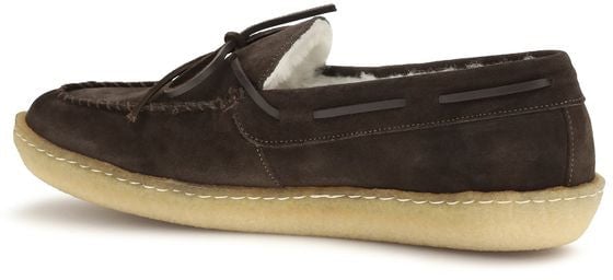 Sebago Brown Calf Leather Bos Taurus Slip-On Loafers