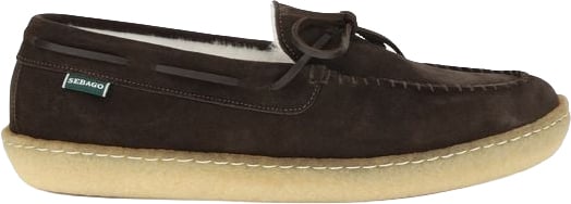 Sebago Brown Calf Leather Bos Taurus Slip-On Loafers