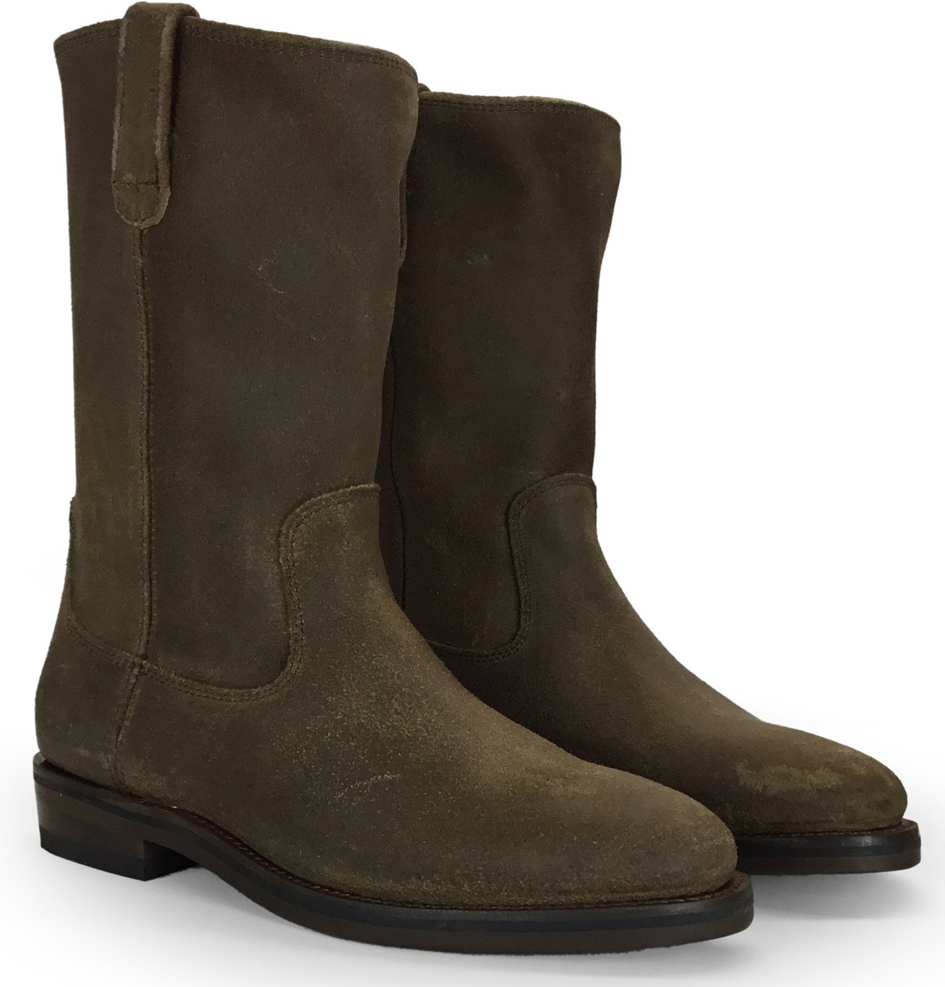 Rodeo boots in suede