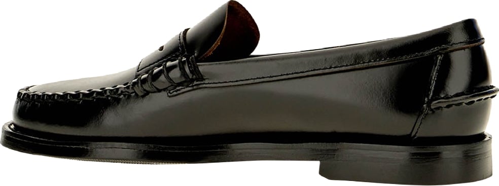 Sebago Black leather Classic Dan loafer
