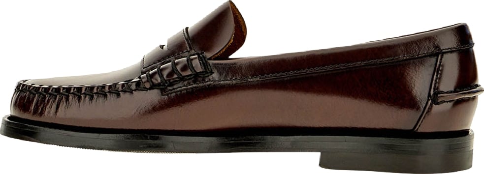 Sebago Chocolate leather Classic Dan loafer