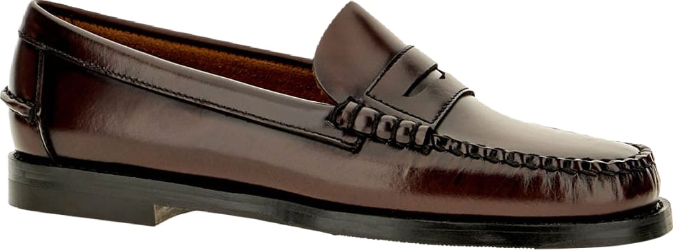 Sebago Chocolate leather Classic Dan loafer