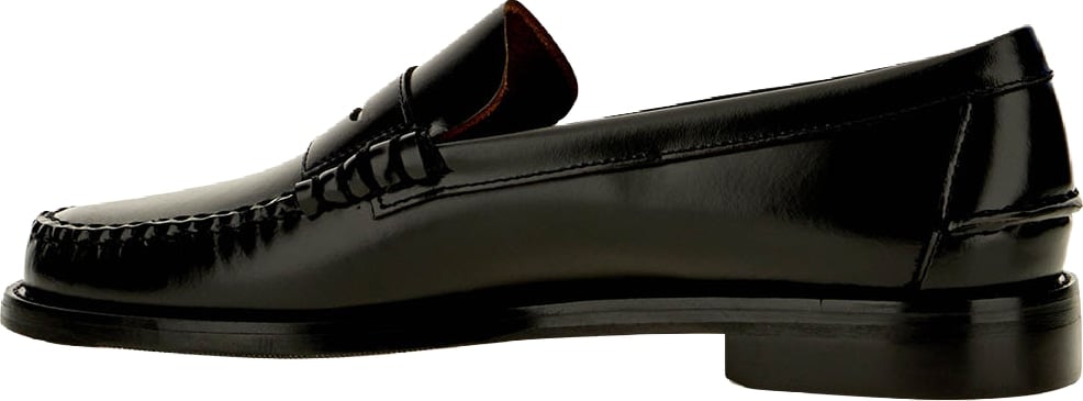 Sebago Black leather Classic Dan loafer
