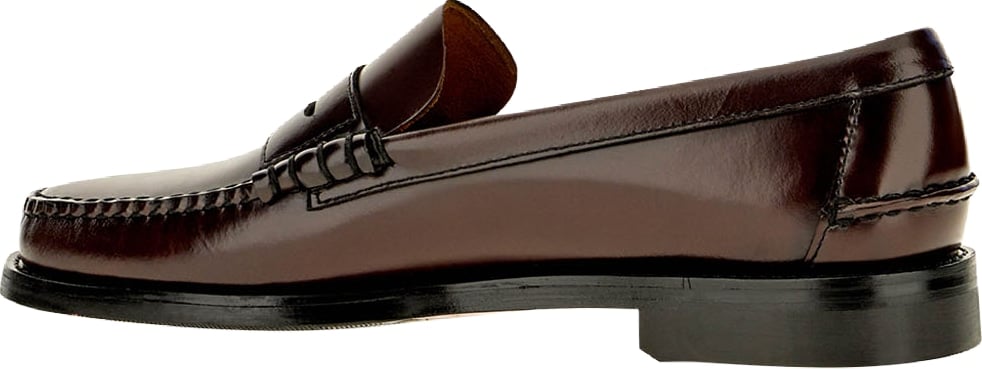 Sebago Chocolate leather Classic Dan loafer