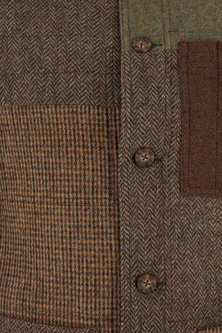 Sebago Embroidered wool coat