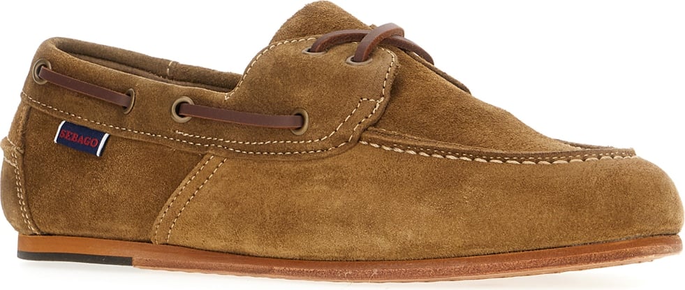 Sebago Mocassini Stile Barca in Camoscio