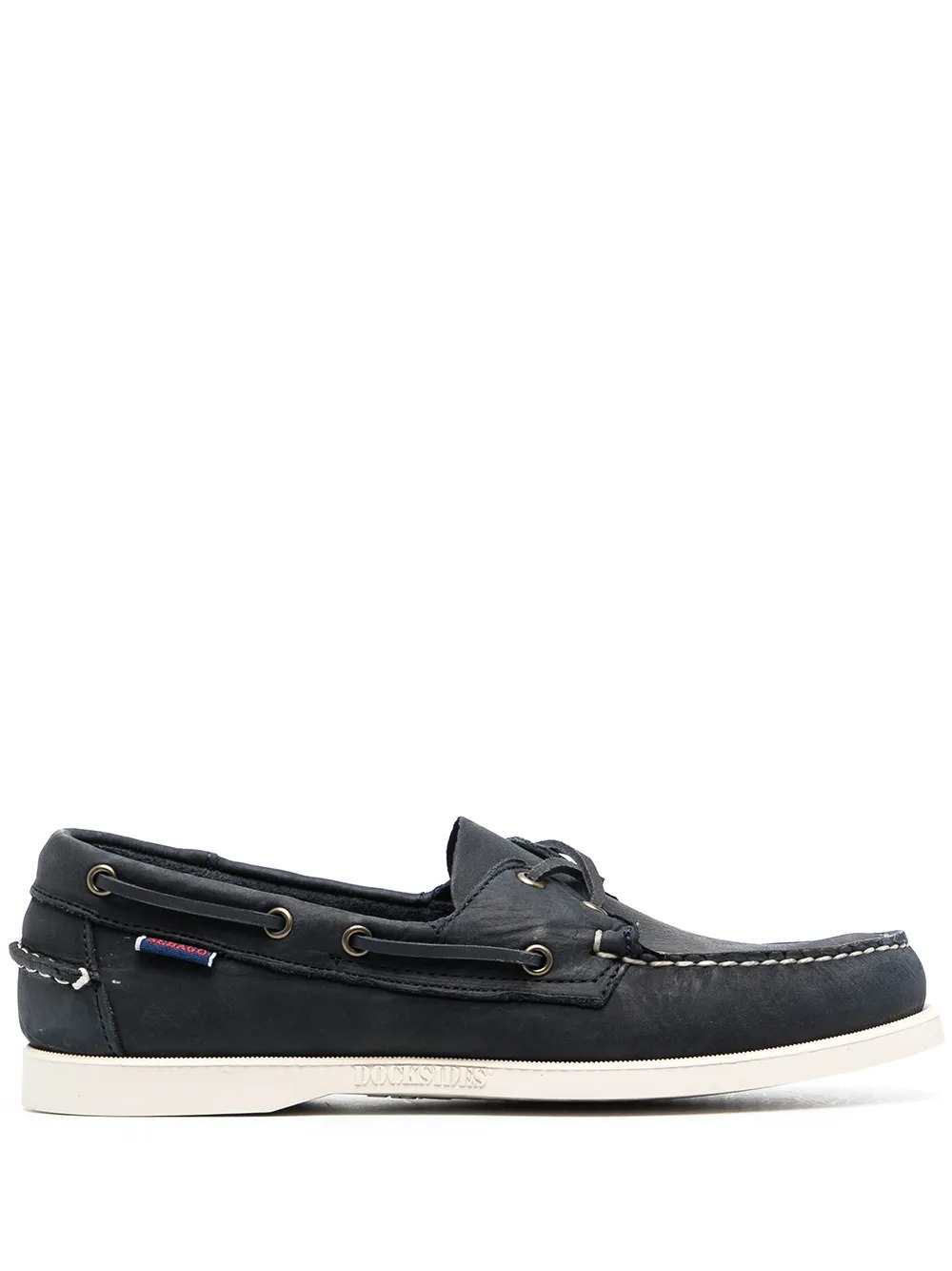 mocassins en cuir