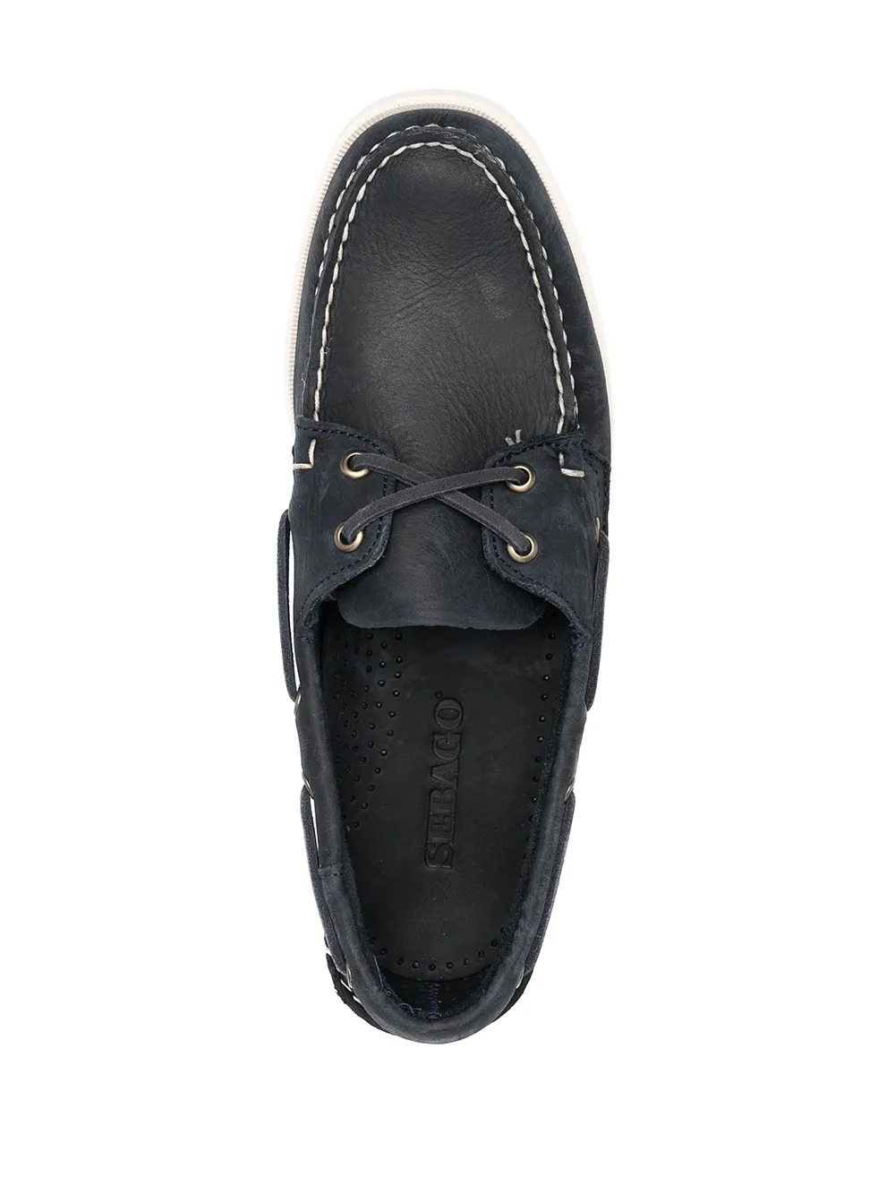 mocassins en cuir