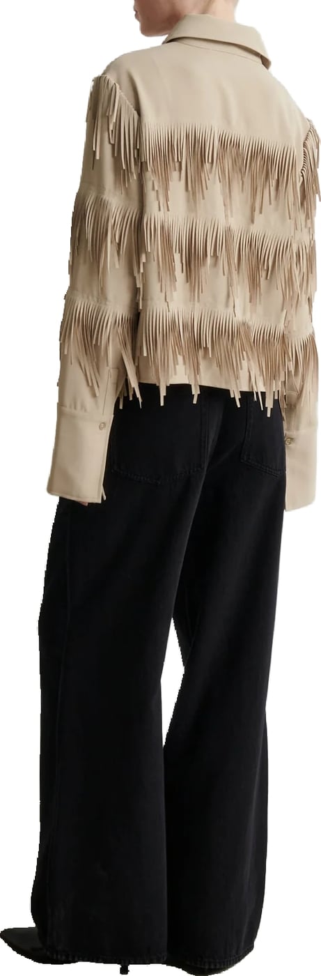 Second Female - 60230 - Dancing Cropped Shirt - 6004 Chinchilla