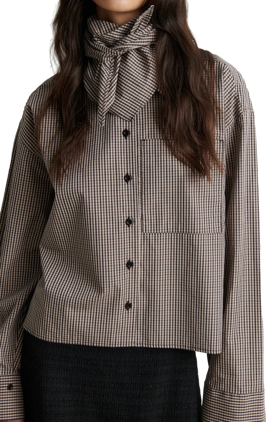 Second Female - 61287 - Redford Tie Shirt - 6004 Chinchilla