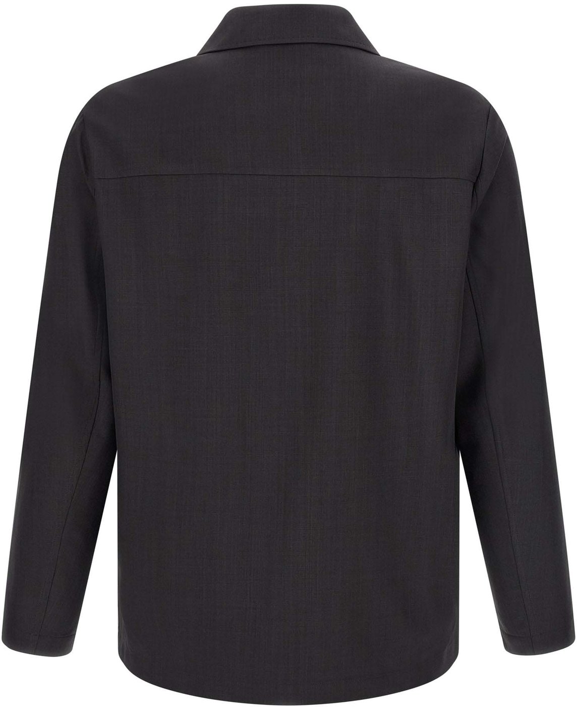 SECOND/LAYER Gray Polyester Blouse
