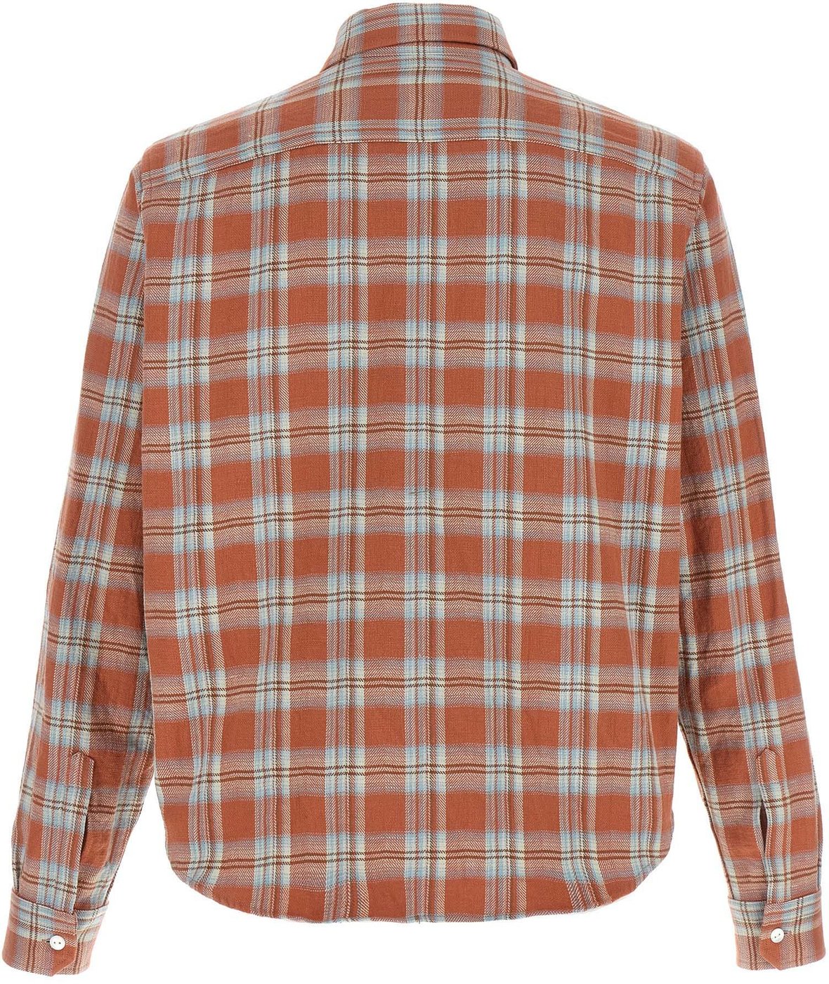 SECOND/LAYER Orange Cotton Blouse