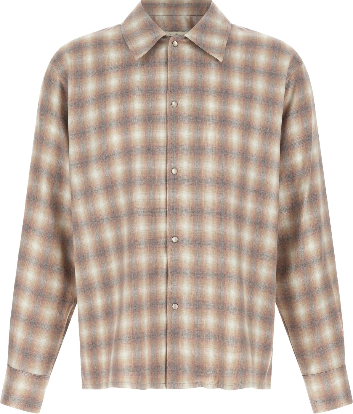 SECOND/LAYER Beige Cotton Blouse