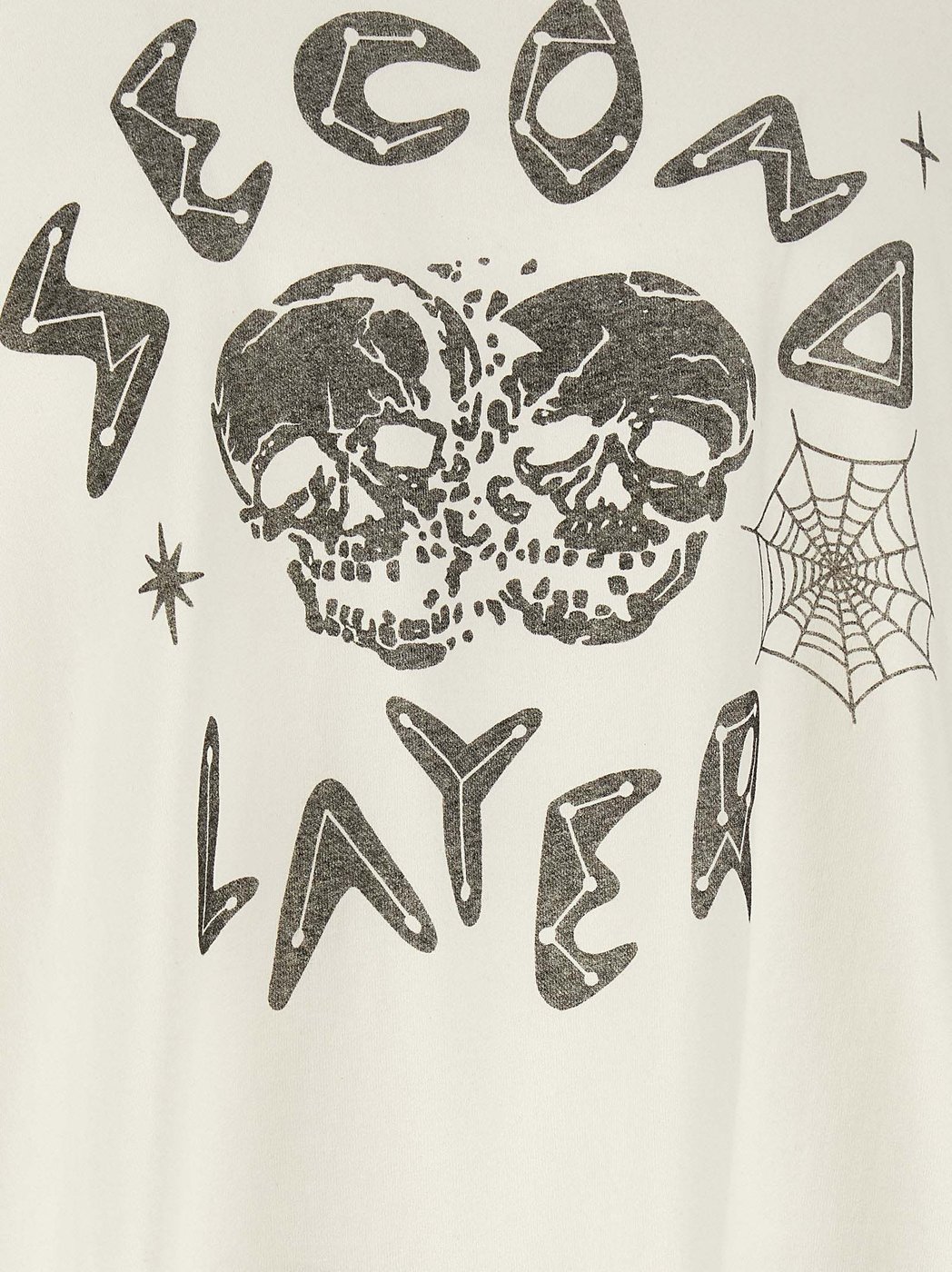 SECOND/LAYER White Cotton T-Shirt