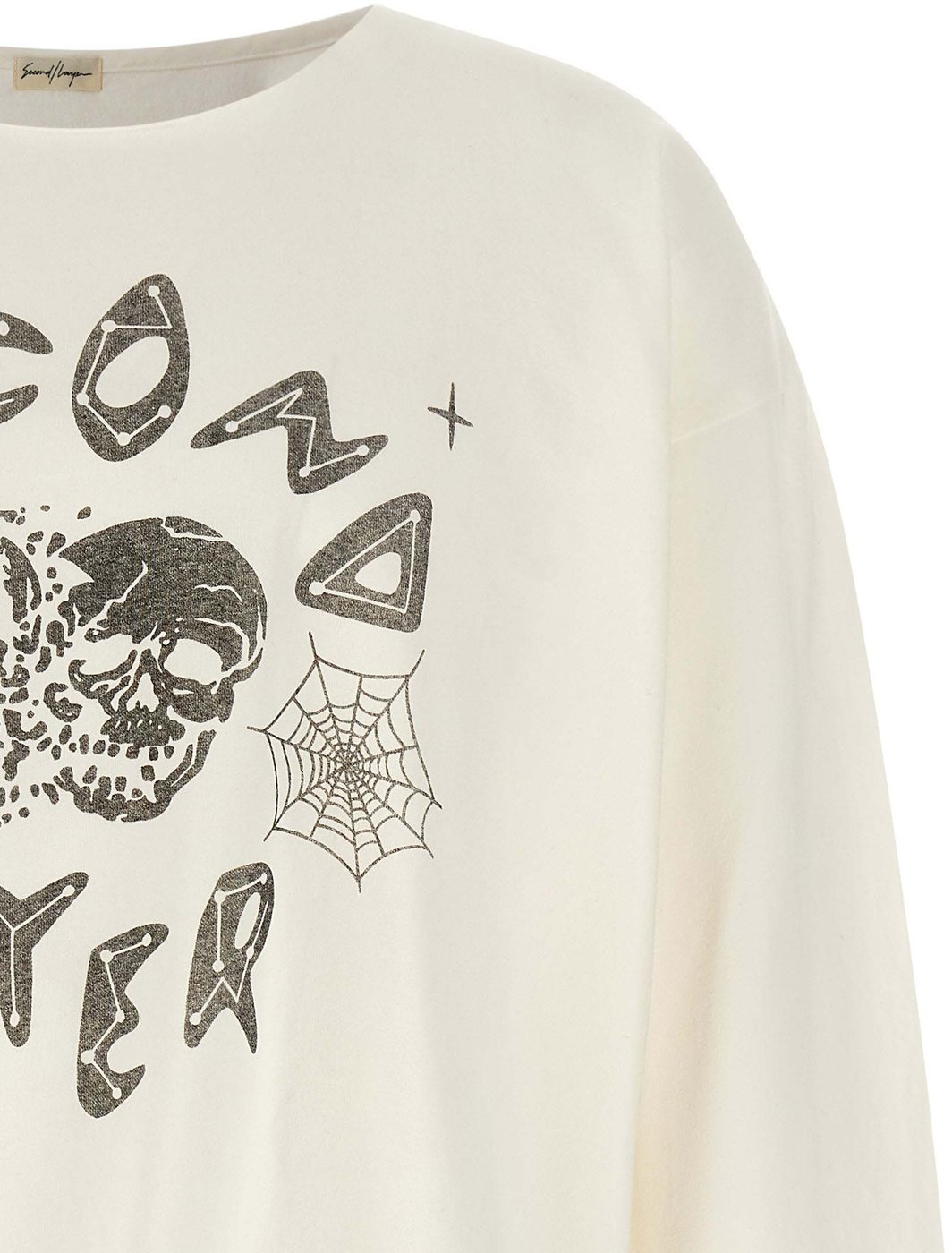 SECOND/LAYER White Cotton T-Shirt