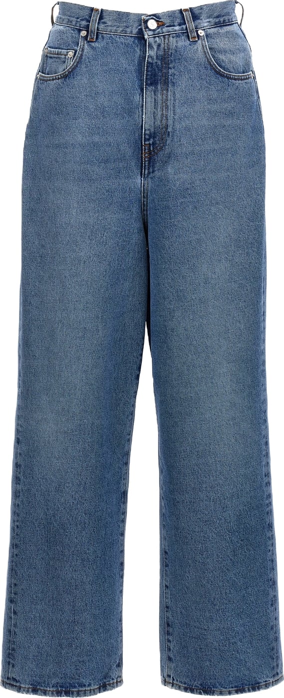 SÉFR Blue Cotton Jeans Denim