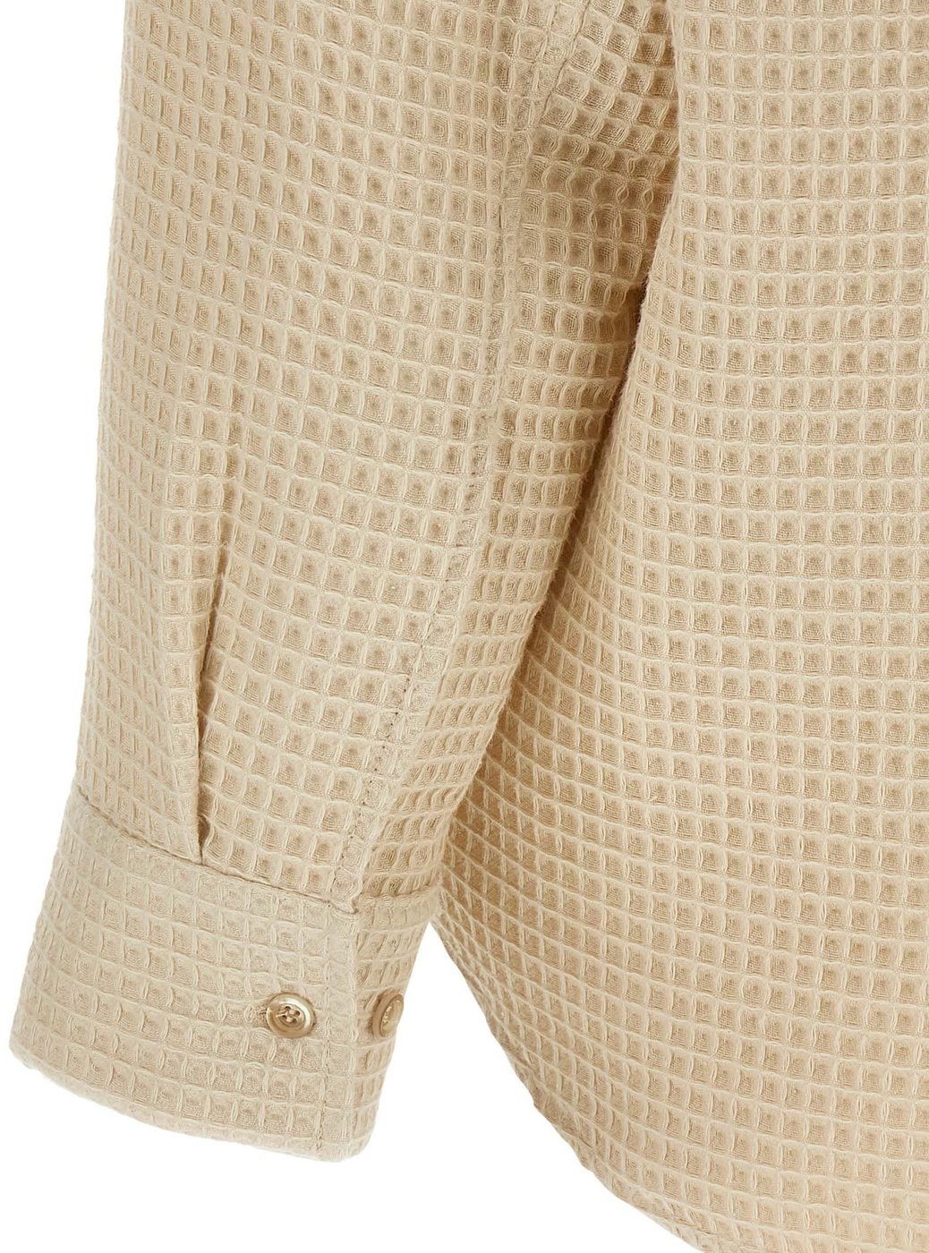 SÉFR Beige Cotton Blouse