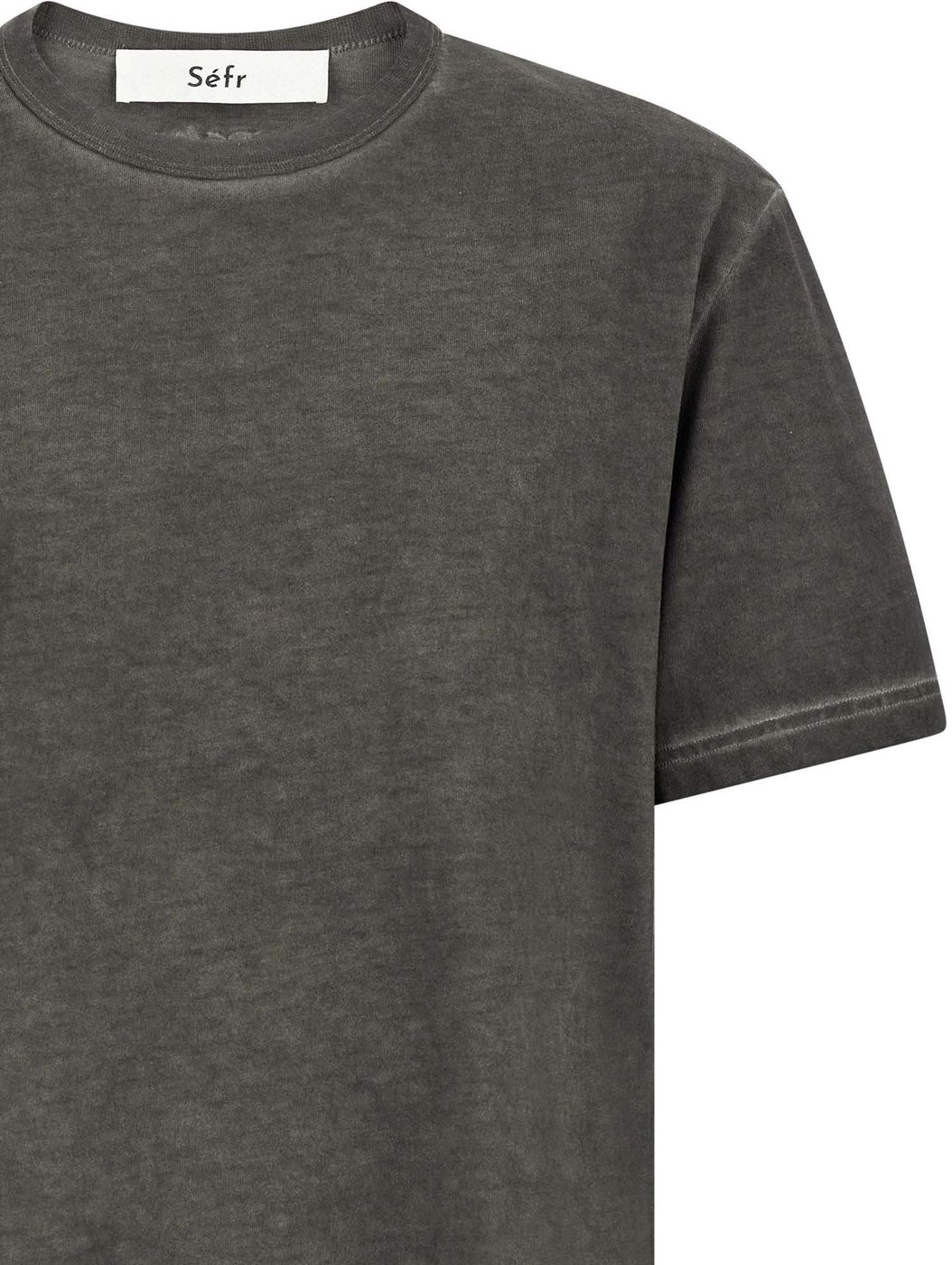SÉFR Gray Cotton T-Shirt