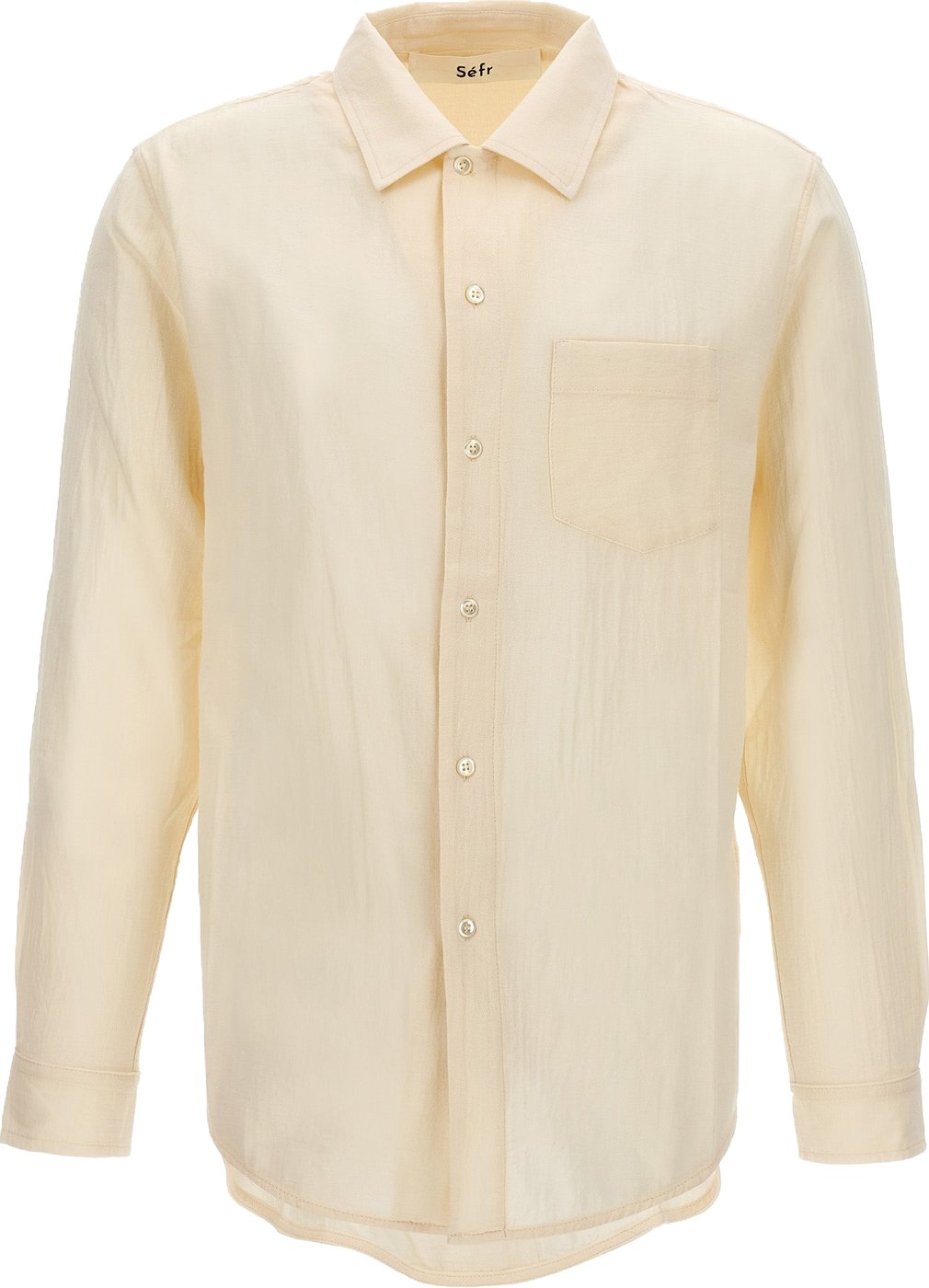SÉFR White Cotton Blouse