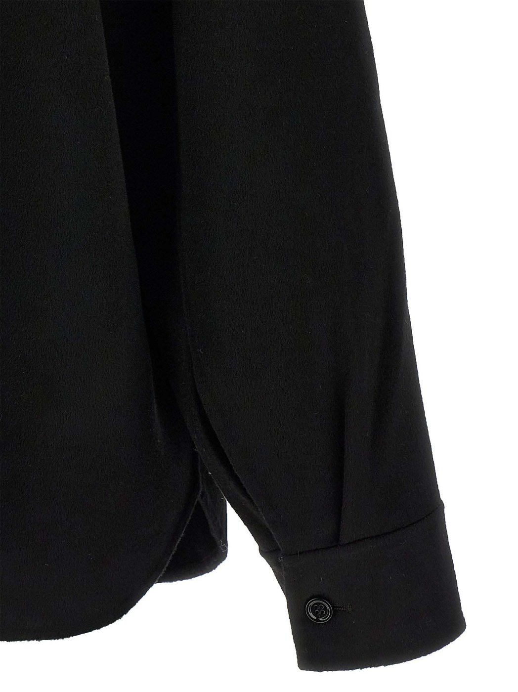 SÉFR Black Wool Blouse