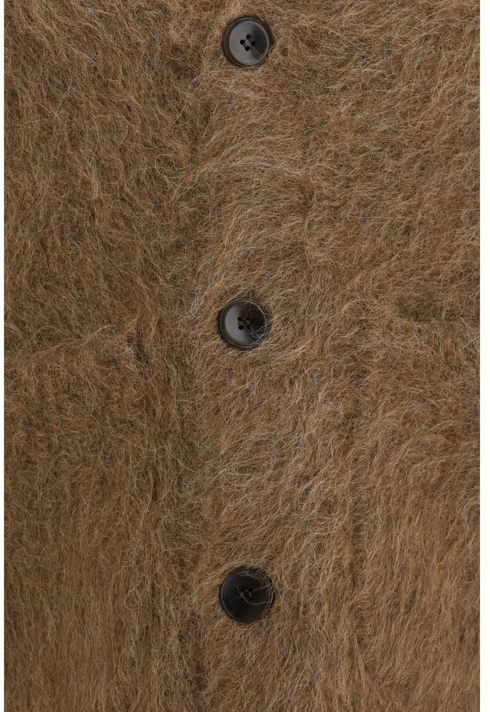 SÉFR Brown Spandex Cardigan