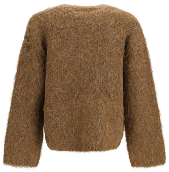 SÉFR Brown Spandex Cardigan