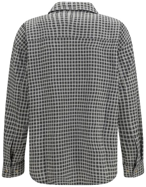 SÉFR Multicolor Marabou Shirt