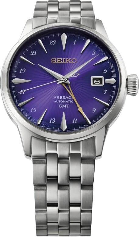 Seiko Horloge HCB006J1 Presage GMT Staal Automaat 145 the Anniversary 39mm Limited Edition