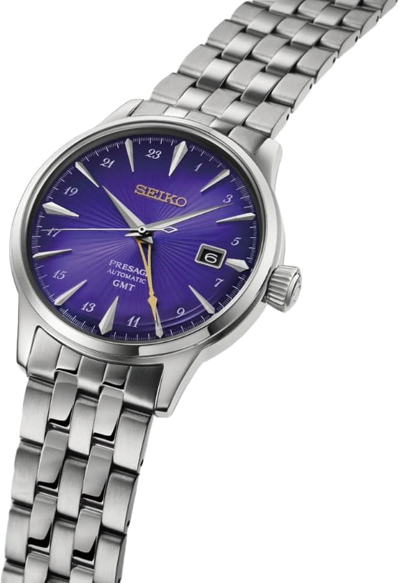 Seiko Horloge HCB006J1 Presage GMT Staal Automaat 145 the Anniversary 39mm Limited Edition