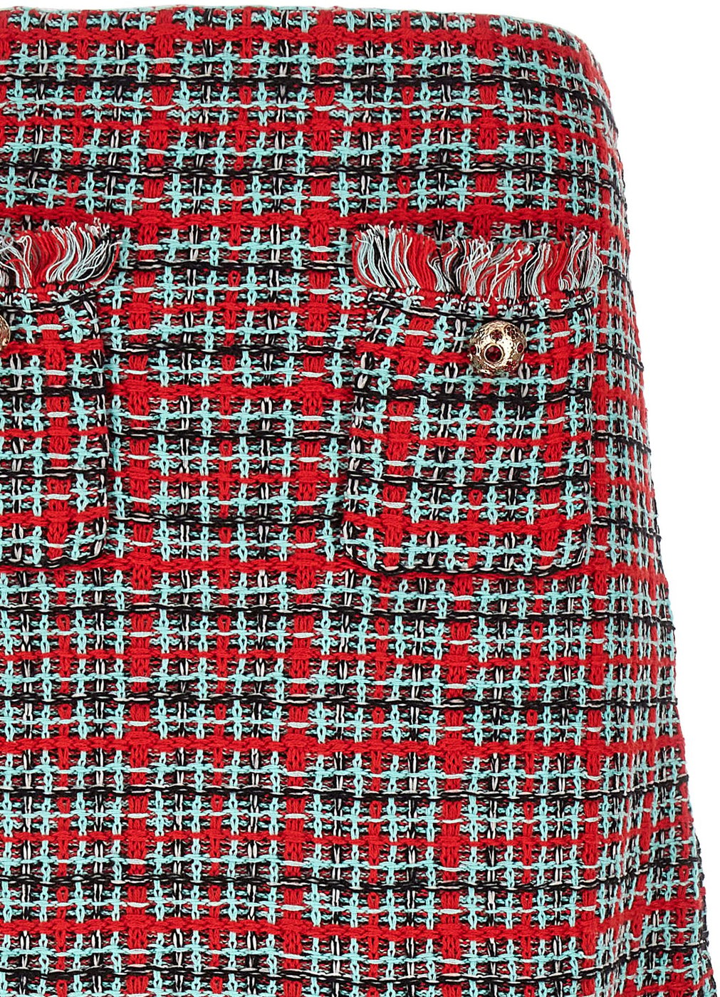 Self-Portrait Tweed Skirt